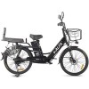 Электровелосипед Eltreco Green City E-Alfa Lux 2021 (черный)