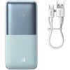 Внешний аккумулятор Baseus Bipow Pro Digital Display Fast Charge 20W Overseas Edition 10000mAh (бирюзовый)