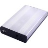 Бокс для накопителей 3.5" USBTOP SATA – USB2.0 (серебристый, с блоком питания)
